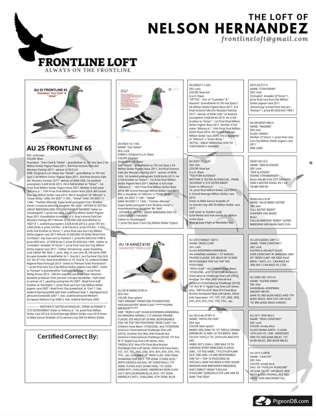 GRANDSON “IRON CLAD” &”VETTEL”