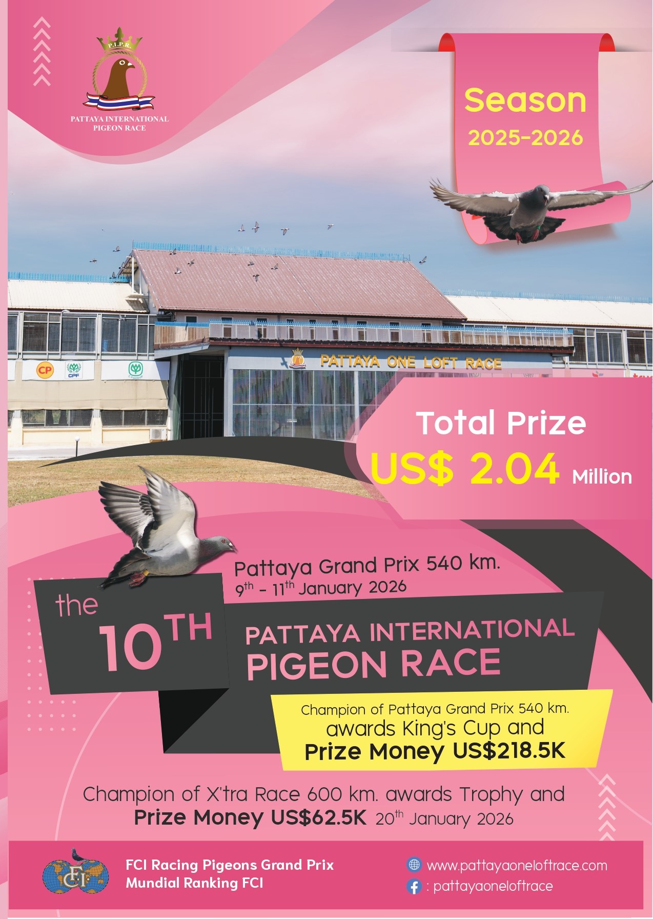 9th 440km Pattaya International OLR 2025-2026