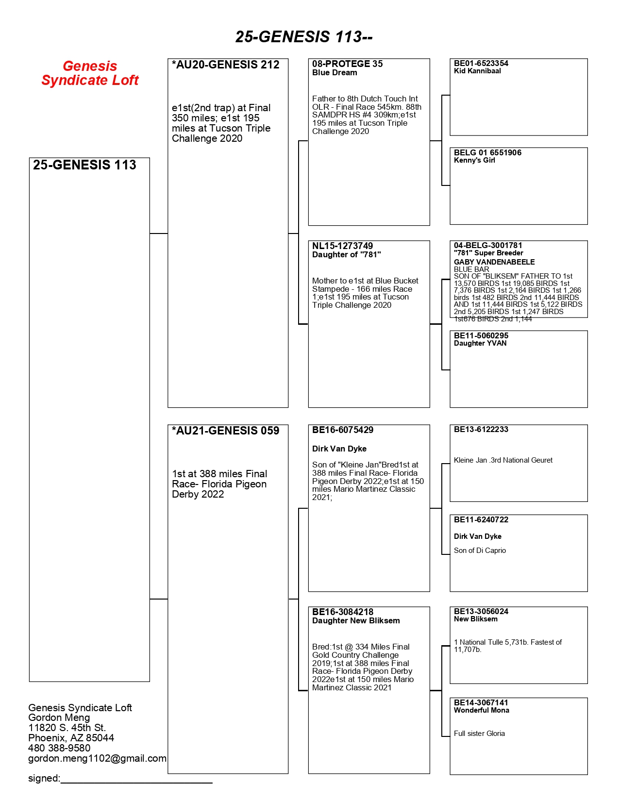 25-113(Cock) Inbred mix "Bliksem"x"Kannibaal"
